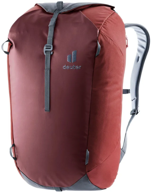 Horolezecký batoh Deuter Gravity Motion červený, s objemom 40 l, rozmery 24 x 35 x 58 cm,