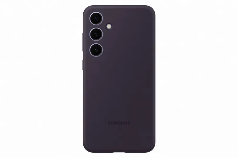 Kryt na mobil Samsung Galaxy S24+ Silikónový zadný kryt Violet