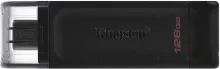 Flash disk Kingston DataTraveler 70 128 GB, 128 GB - USB 3.2 Gen 1 (USB 3.0), konektor USB
