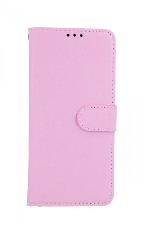Kryt na mobil TopQ Samsung A31 knižkový svetlo ružový s prackou 51075