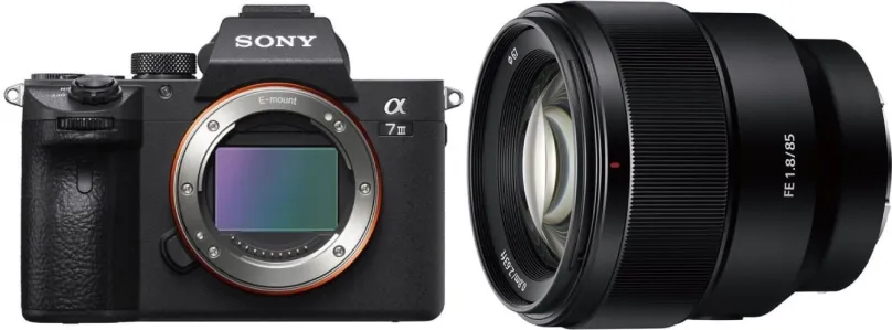 Digitálny fotoaparát Sony Alpha A7 III + FE 85mm f/1.8