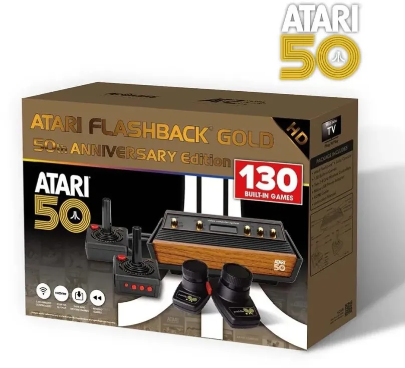 Herná konzola Atari Flashback 11 Gold - 50th Anniversary - retro konzola