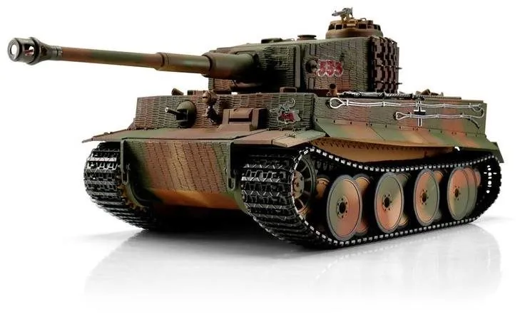 RC tank Torro Tiger I. stredná verzia - InfraRed - 90% kov, EDÍCIA Metal