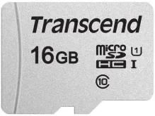Pamäťová karta Transcend microSDHC 16GB SDC300S + SD adaptér