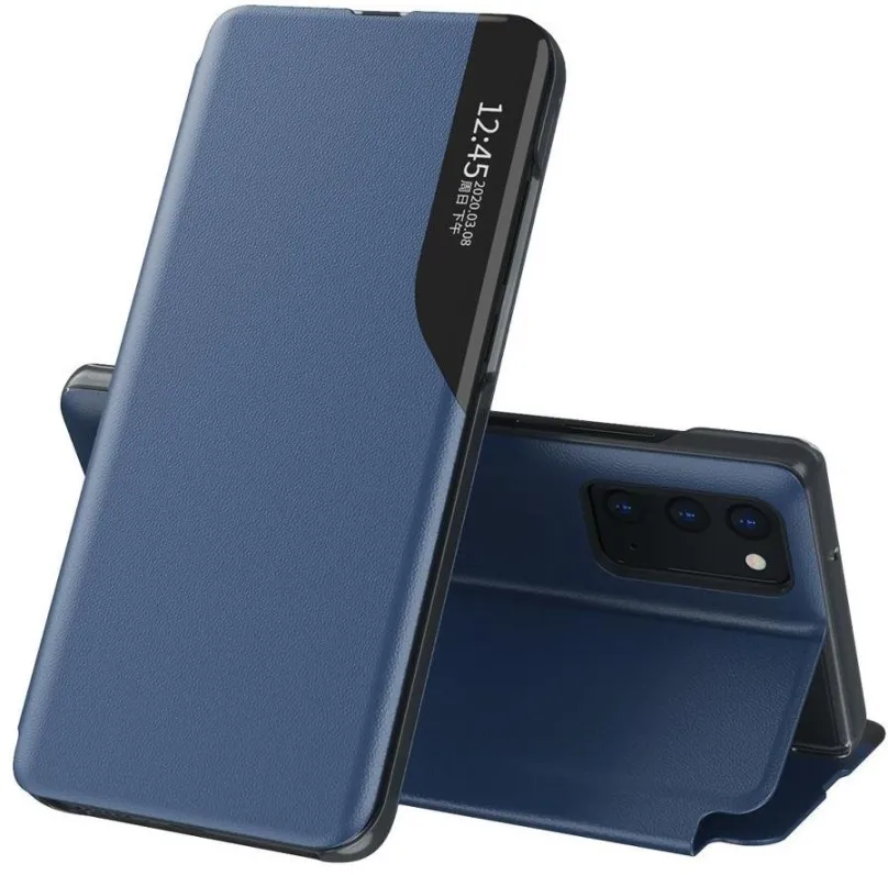 Púzdro na mobil Eco Leather View knižkové púzdro na Samsung Galaxy A52 5G/4G, modré