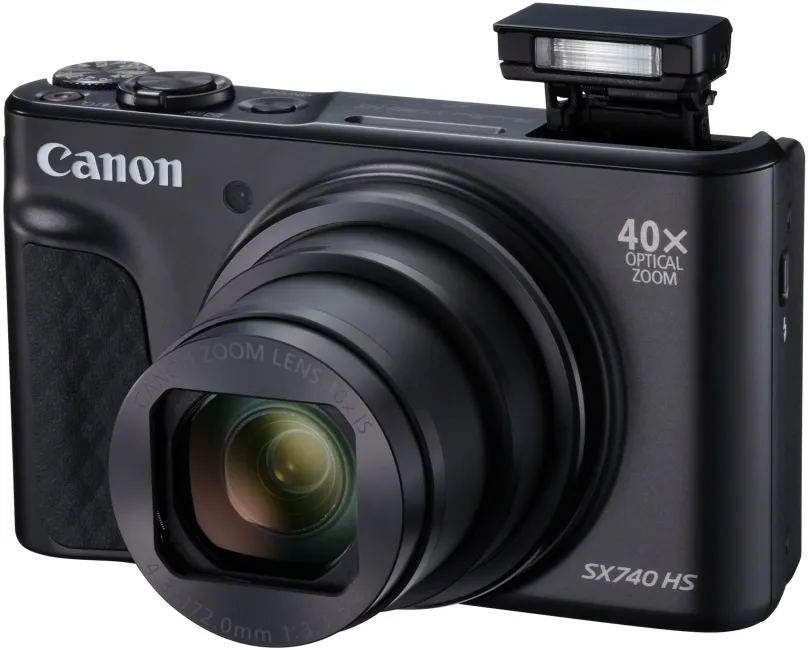 Digitálny fotoaparát Canon PowerShot SX740 HS čierny