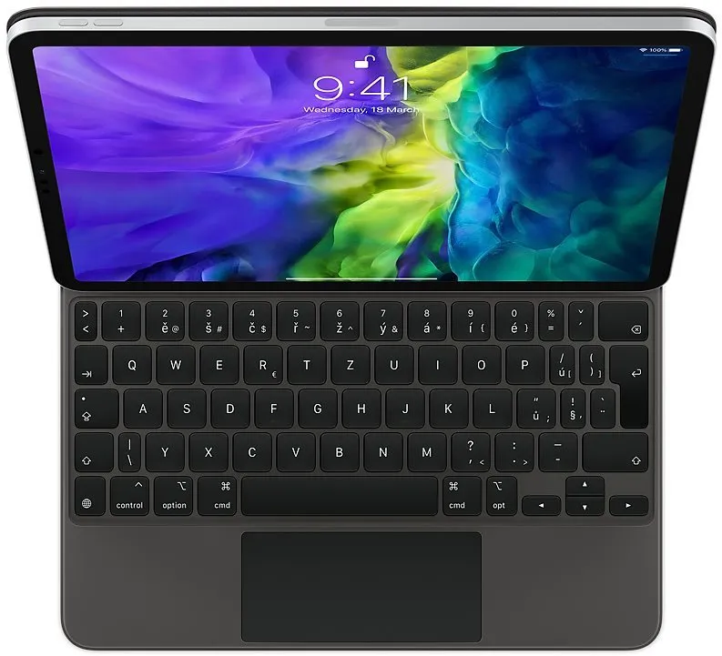 Klávesnica Apple Magic Keyboard iPad Pro 11" 2020 (4th Gen) a iPad Air (5th Gen), čierna - EN Int.