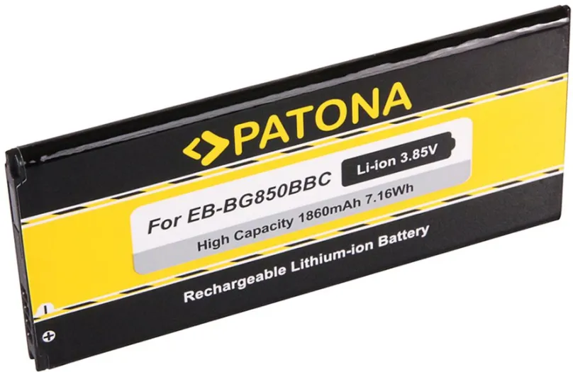 Batérie pre mobilný telefón Paton pre Samsung Alpha SM-G850F 1860mAh 3,85V Li-lon