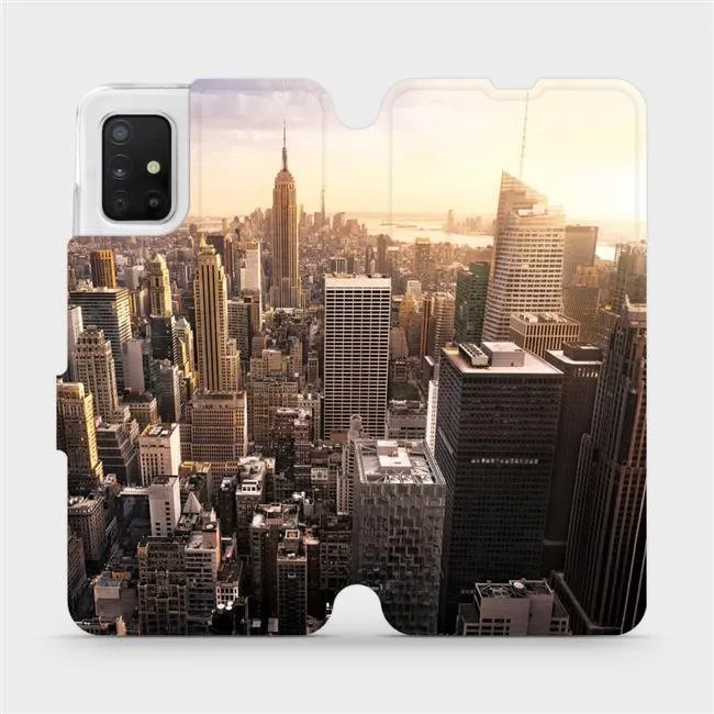 Kryt na mobil Flipové púzdro na mobil Samsung Galaxy A51 - M138P New York