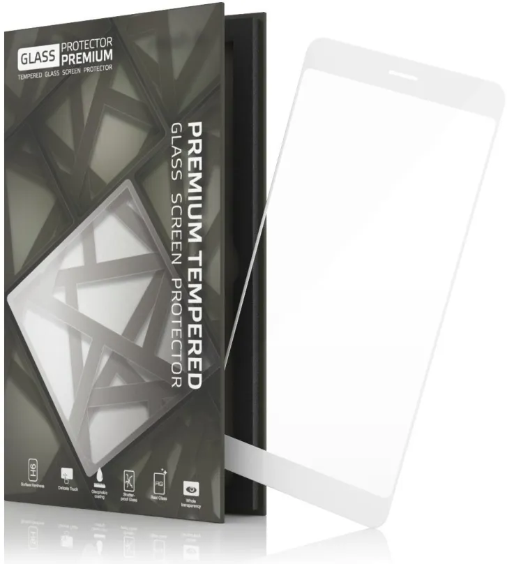 Ochranné sklo Tempered Glass Protector rámčekové pre Huawei P10 Lite Biele