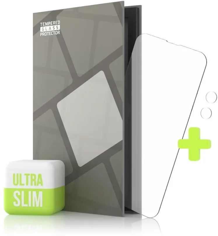 Ochranné sklo Tempered Glass Protector 0.15mm pre iPhone 13 mini, ULTRA SLIM + sklo na kameru (Case Friendly)