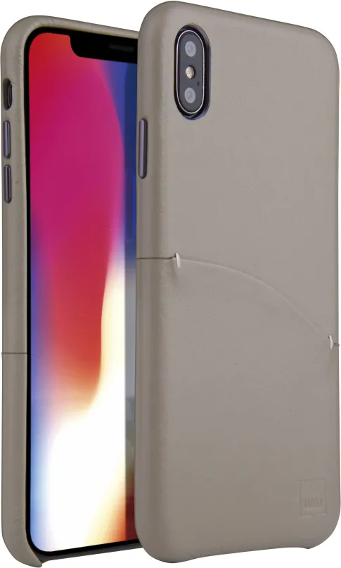 Kryt na mobil Uniq Duffle Hybrid iPhone Xs Max Sierra, Apple iPhone Xs Max, umelá koža, pe