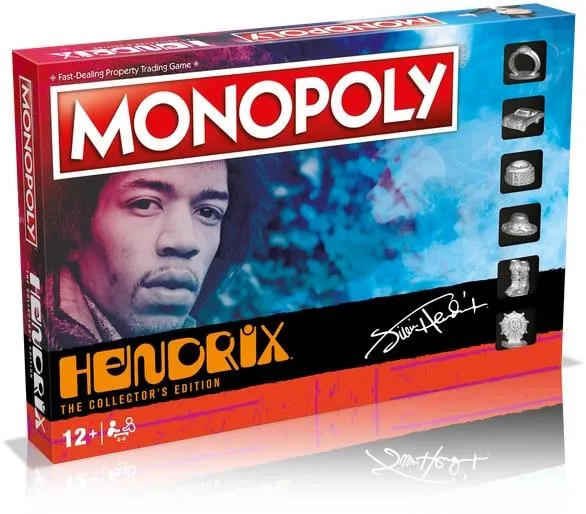 Dosková hra Jimi Hendrix Monopoly 2023