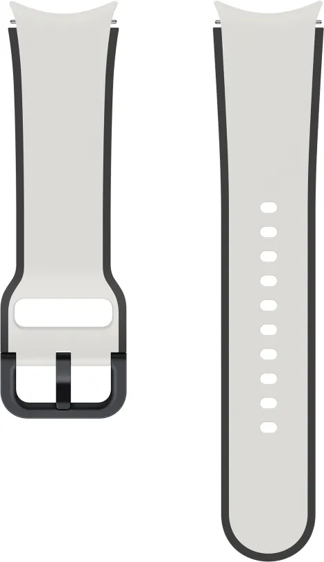 Remienok Samsung Športový remienok s tónovaným okrajom (veľkosť M/L) svetlo šedý