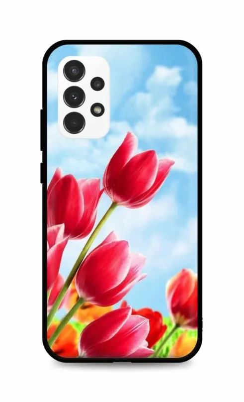 Kryt na mobil TopQ Kryt Samsung A23 5G Tulips 89353, pre Samsung Galaxy A23 5G, výrezy pre