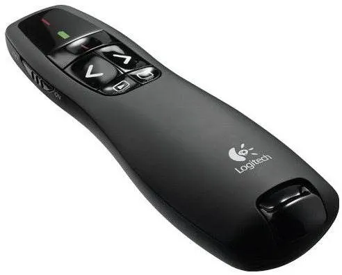 Prezentér Logitech Wireless Presenter R400, , dosah 15 m, USB prijímač, laserové ukazovátk