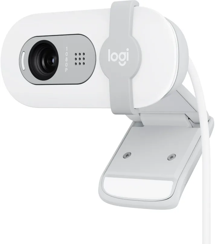 Webkamera Logitech Brio 100, Rose, s rozlíšením Full HD (1920 x 1080 px), fotografia až 2