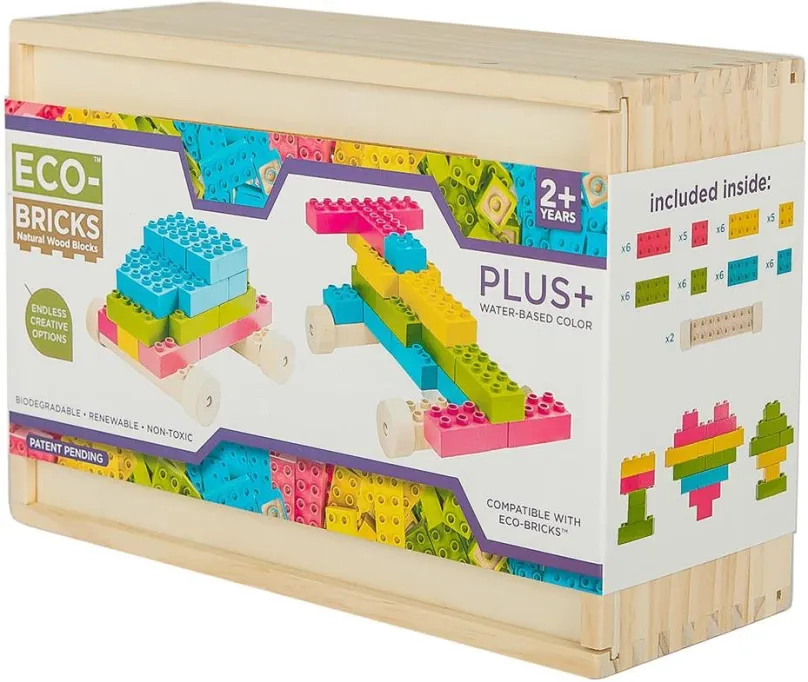 Stavebnica Once Kids Eco-Bricks Color Plus+ 48 dielov