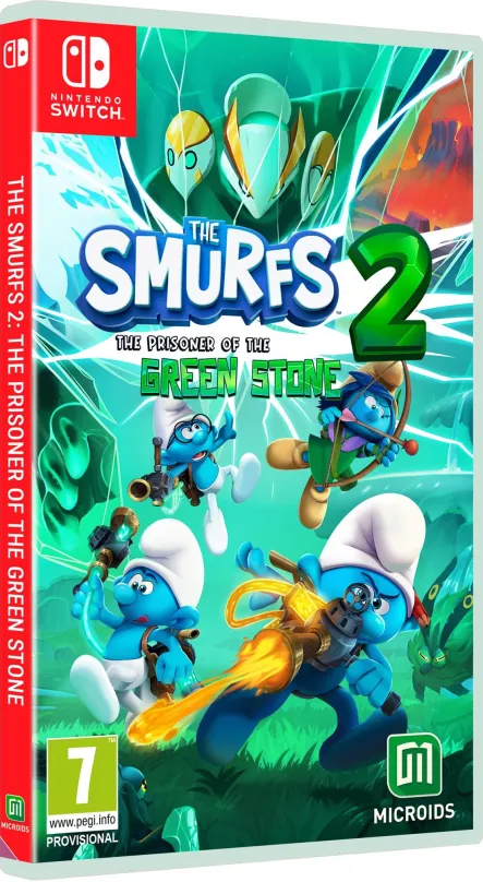Hra na konzole The Smurfs 2 (Šmolkovia): Prisoner of the Green Stone - Nintendo Switch