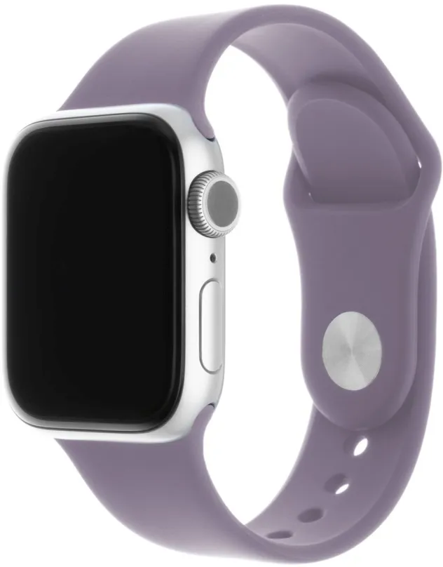 Remienok FIXED Silicone Strap SET pre Apple Watch 42/44/45/Ultra 49mm fialový