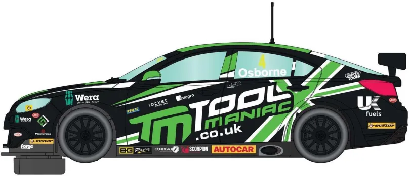 Autíčko pre autodráhu Autíčko Touring SCALEXTRIC C4143 - MG6 NGTC - BTCC 2019 - Sam Osborne