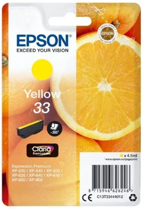 Cartridge Epson T3344 žltá