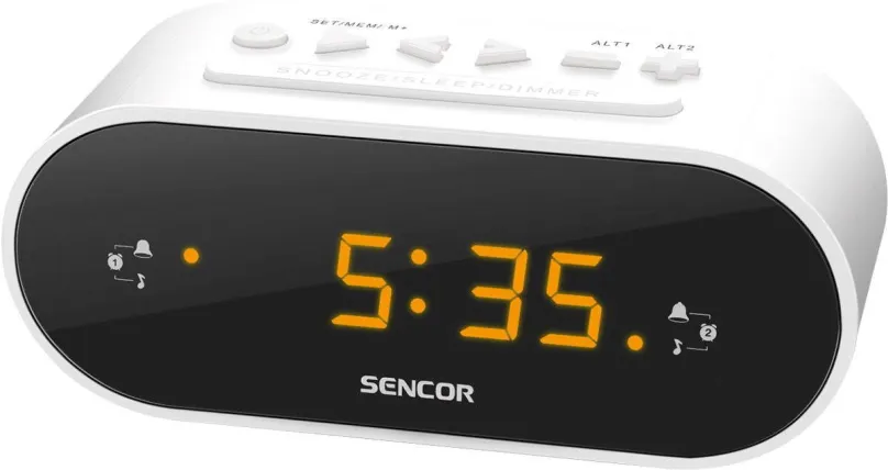Rádiobudík Sencor SRC 1100 biely
