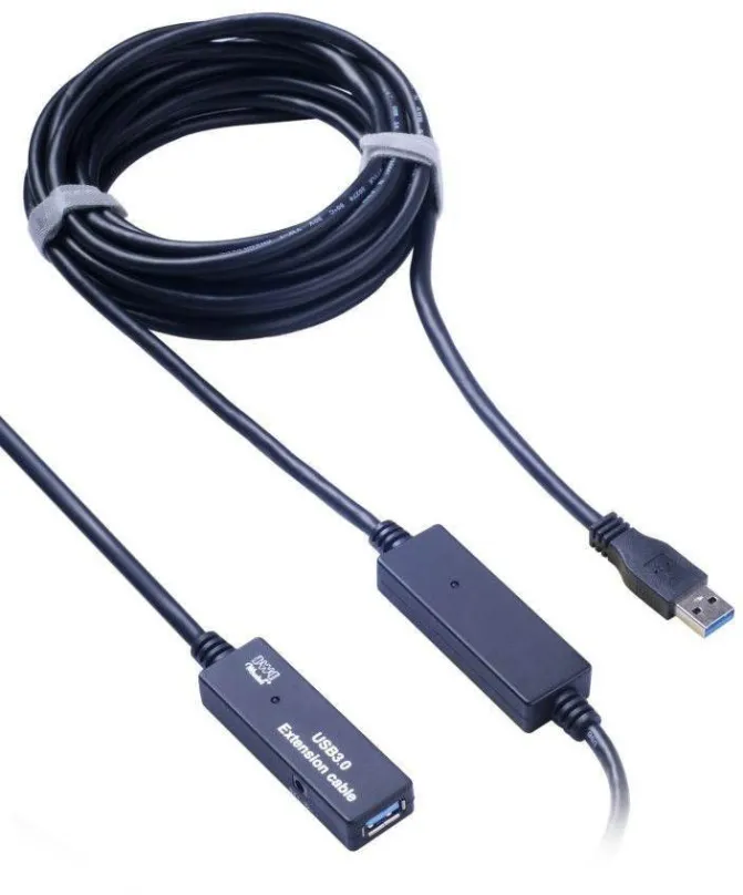 Dátový kábel PremiumCord USB 3.0 repeater 10m predlžovací