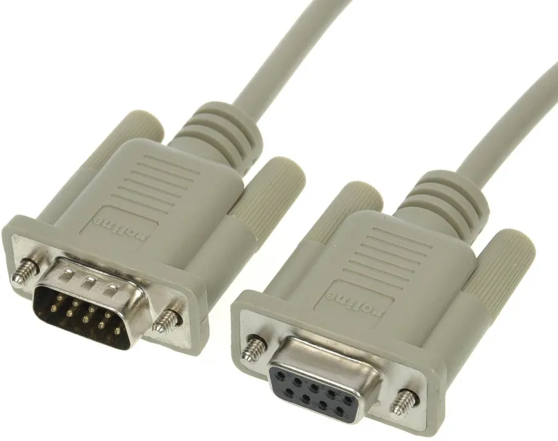 Dátový kábel ROLINE predlžovací pre myš - sériový COM port (RS232) 1.8m