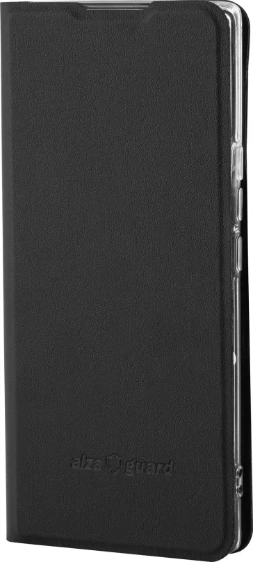 Puzdro na mobil AlzaGuard Premium Flip Case pre Honor 70 čierne