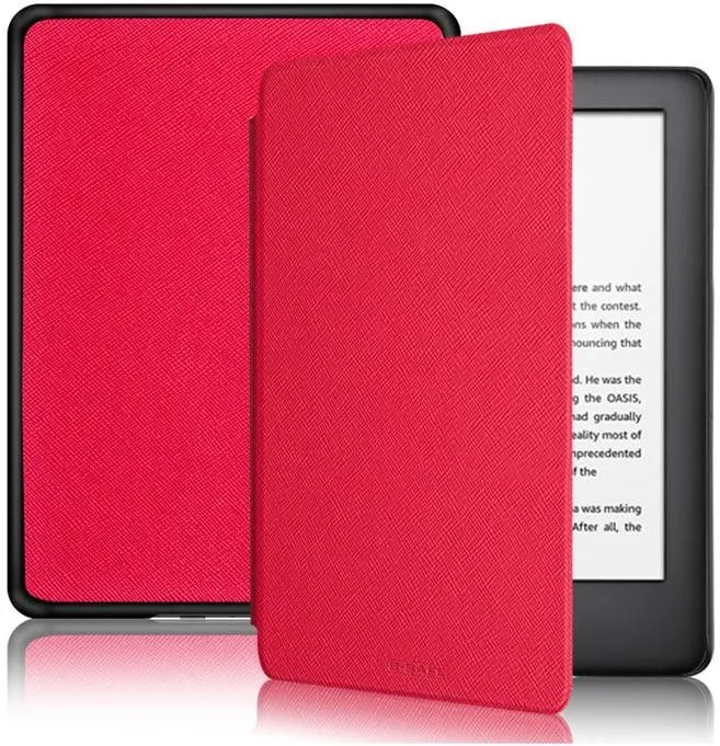 Púzdro na čítačku kníh B-SAFE Lock 3403, púzdro pre Amazon Kindle 2022, červené