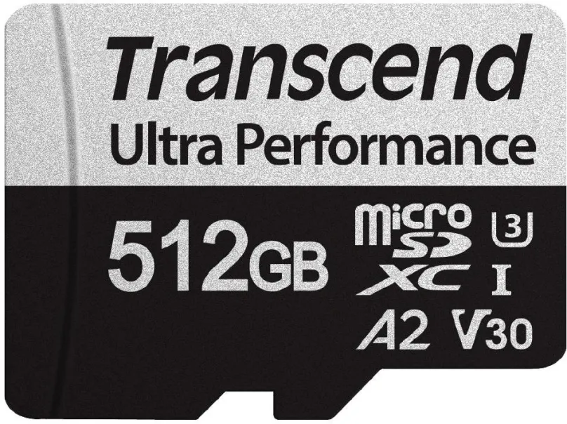 Pamäťová karta Transcend microSDXC 512GB 340S + SD adaptér