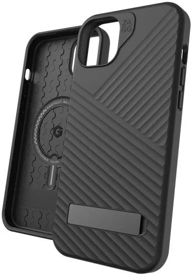 Kryt na mobil ZAGG Case Denali Snap Kickstand pre Apple iPhone 15 Plus - čierna