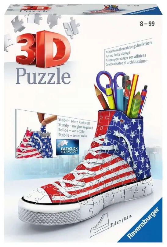 RAVENSBURGER 3D puzzle Kecka (americká) 108 dielikov