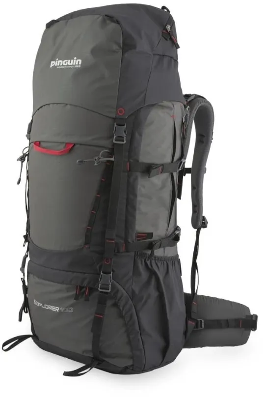 Turistický batoh Pinguin Explorer 100 black