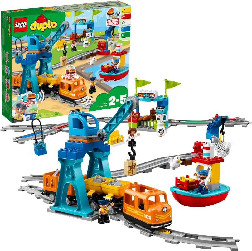 LEGO stavebnica LEGO® DUPLO® 10875 Nákladný vlak