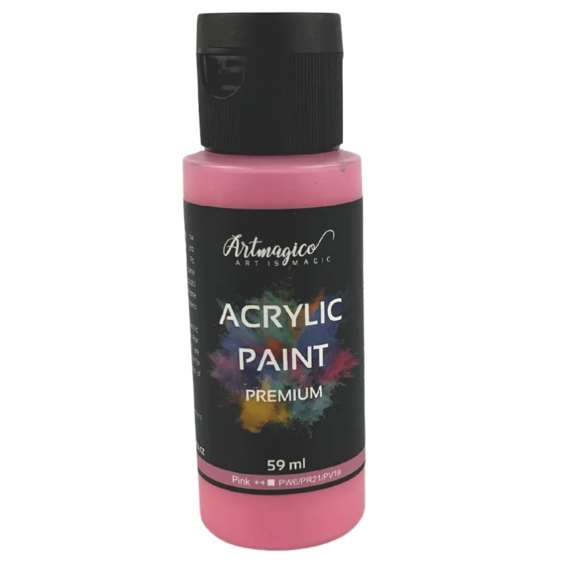 Artmagico - akrylové farby Premium 59 ml Farba: Pink