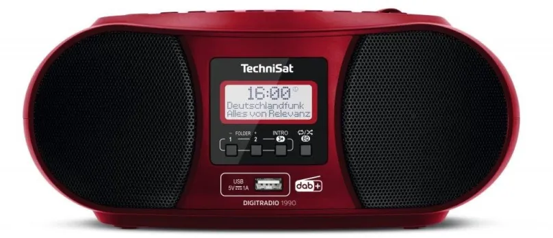 Rádio TechniSat DIGITRADIO 1990 červená