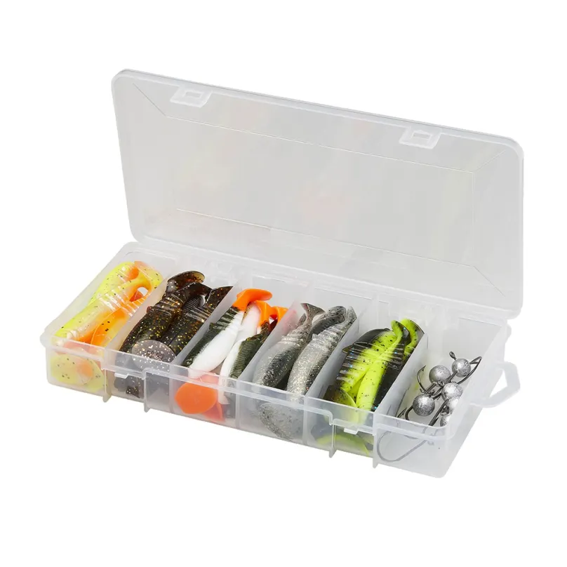 Savage Gear Gumová nástraha Cannibal Shad Kit 6,8 & 8cm Mixed Colors 36ks