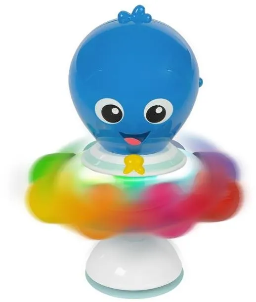 Interaktívna hračka Baby Einstein Senzorická chobotnica s prísavkou Opus's Spin & Sea