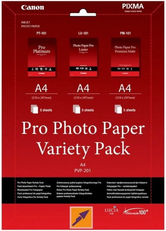 Fotopapier Canon PVP-201 PRO A4