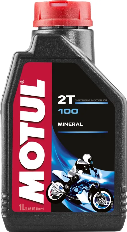 Motorový olej MOTUL 100 2T 1L, , minerálne, pre 2-taktné motory, API API TC, CZ distribúci