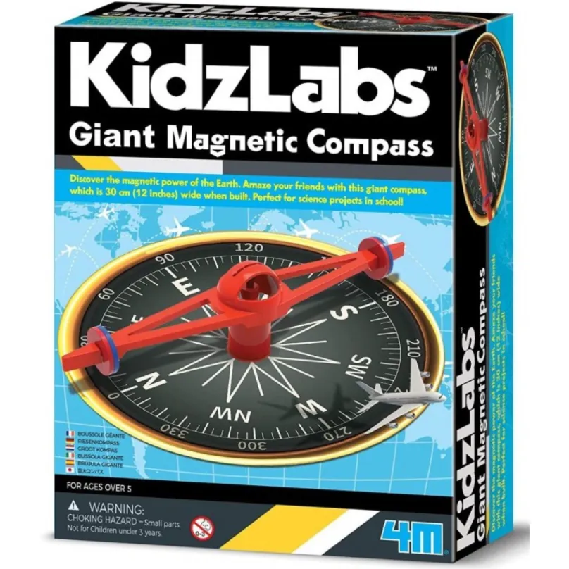 KidzLabs Obrí magnetický kompas