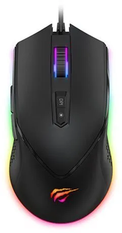 Herná myš Havit Gamenote MS814, čierna