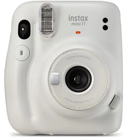 Instantný fotoaparát Fujifilm instax mini 11 popolavo biely