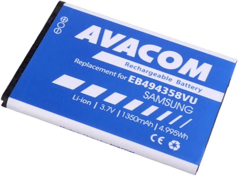 Batéria pre mobilný telefón Avacom za Samsung Li-ion 3.7V 1350mAh pre S5830 Galaxy Ace