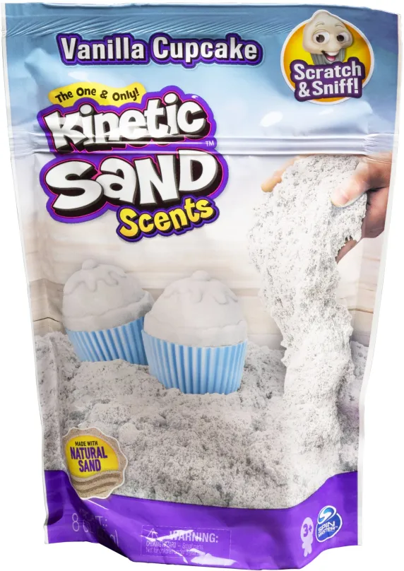 Kinetický piesok Kinetic Sand Voňavý tekutý piesok - Cupcake