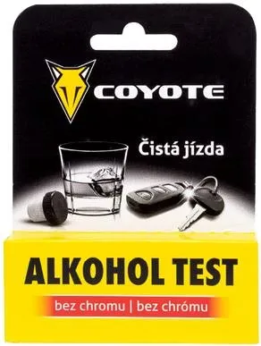 Alkohol tester COYOTE Jednorazový alkohol test