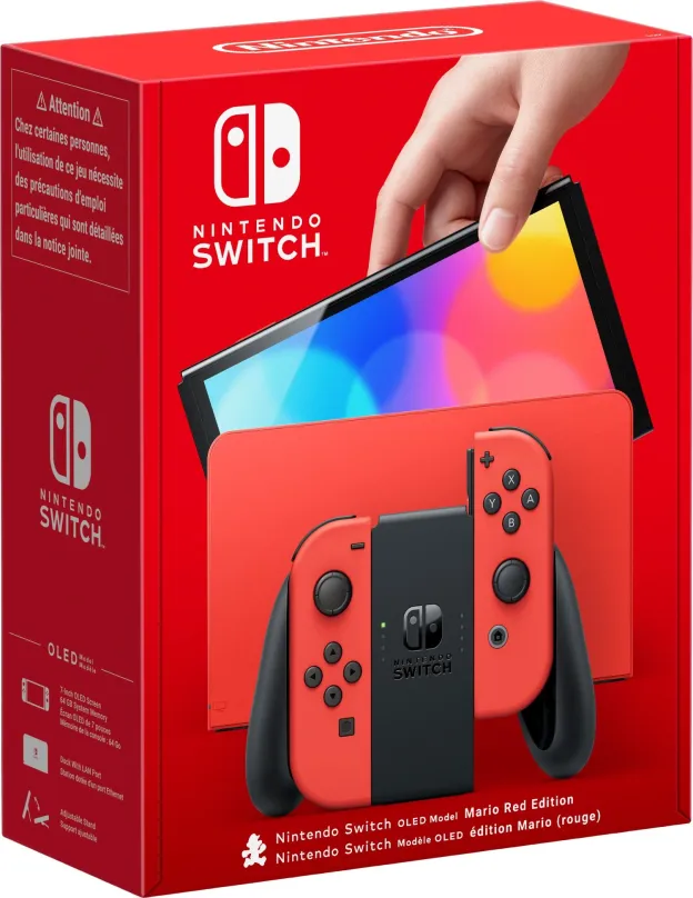 Herná konzola Nintendo Switch (OLED model) Mario Red Edition