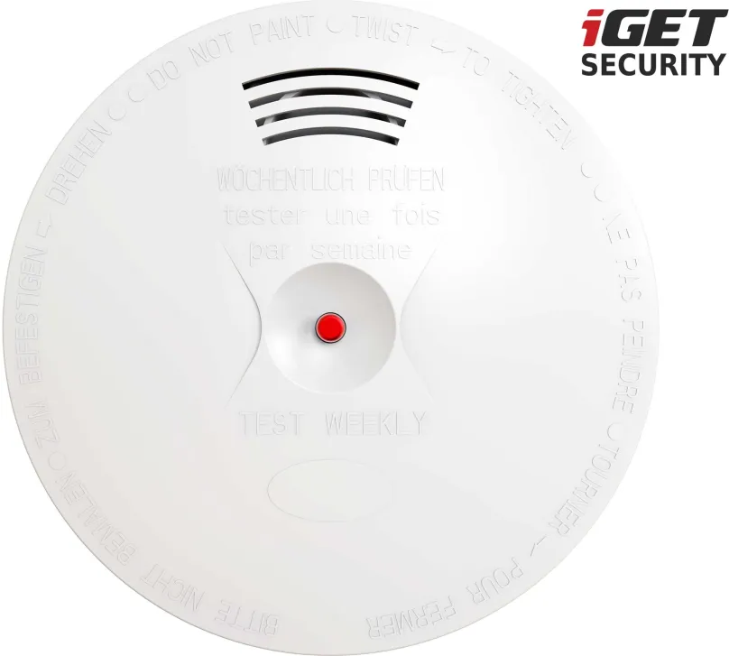 Detektor iGET SECURITY EP14 - bezdrôtový senzor dymu pre alarm iGET M5-4G